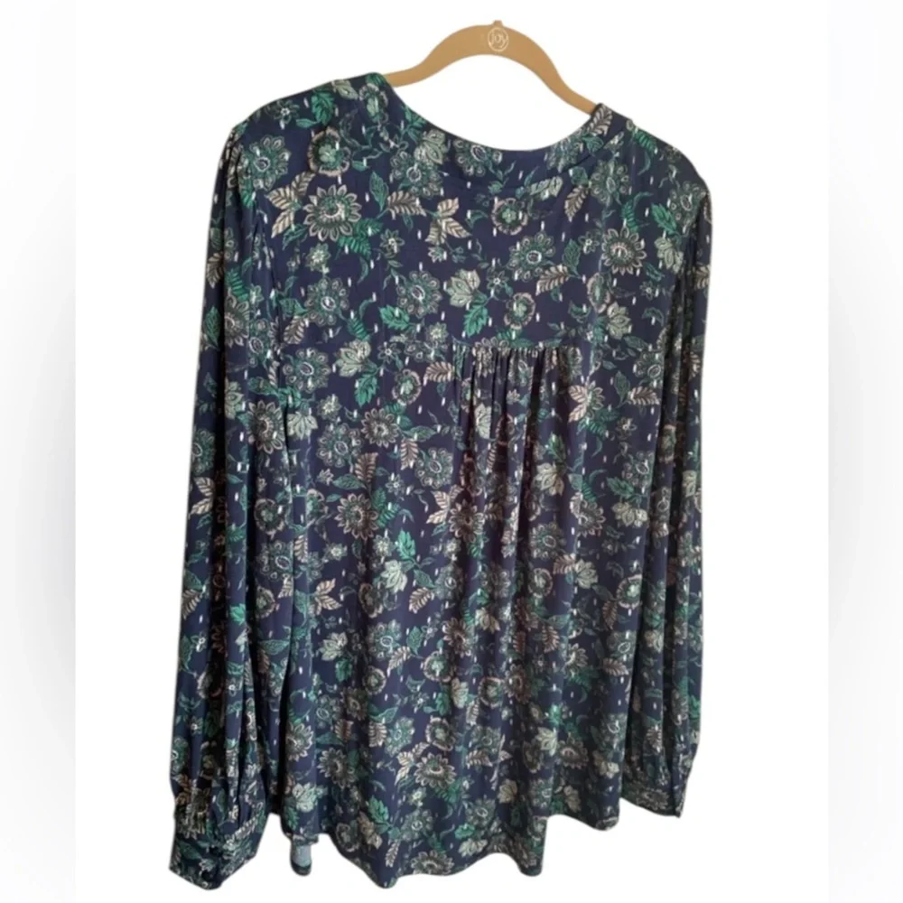 NWT-Lane Bryant Plus Size 26/28 Navy Women’s Top - Picture 2 of 2